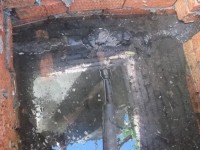 уровень воды в колодце уличного водопровода